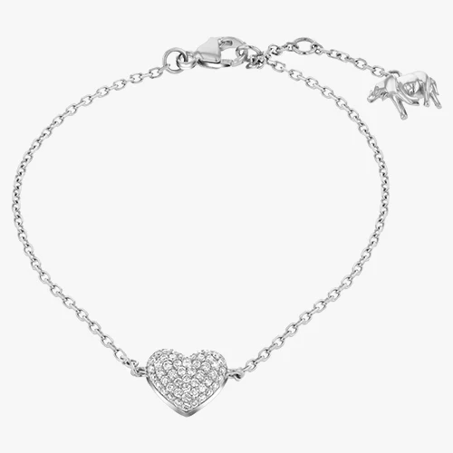 Diamond Heart Bracelet - 18K Gold | VS Clarity - Image 4