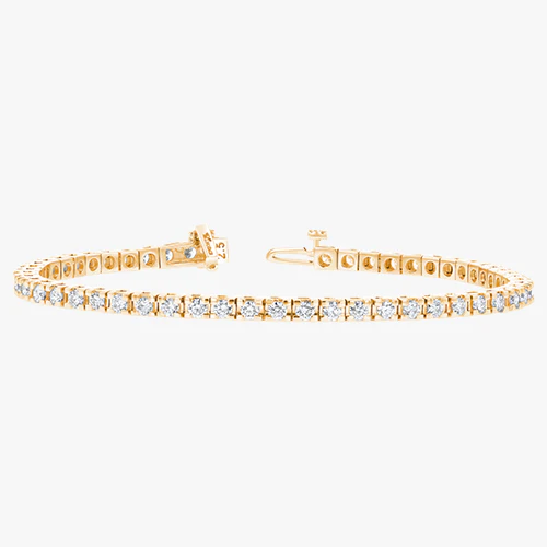 Diamond Tennis Bracelet - 18K Gold | VS Clarity - Image 3