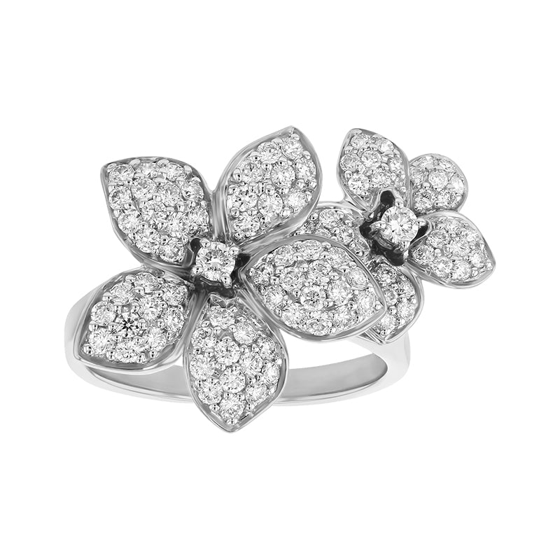 Flower Petal Ring - 14K Gold | VS Clarity Lab Grown Diamonds - Image 4