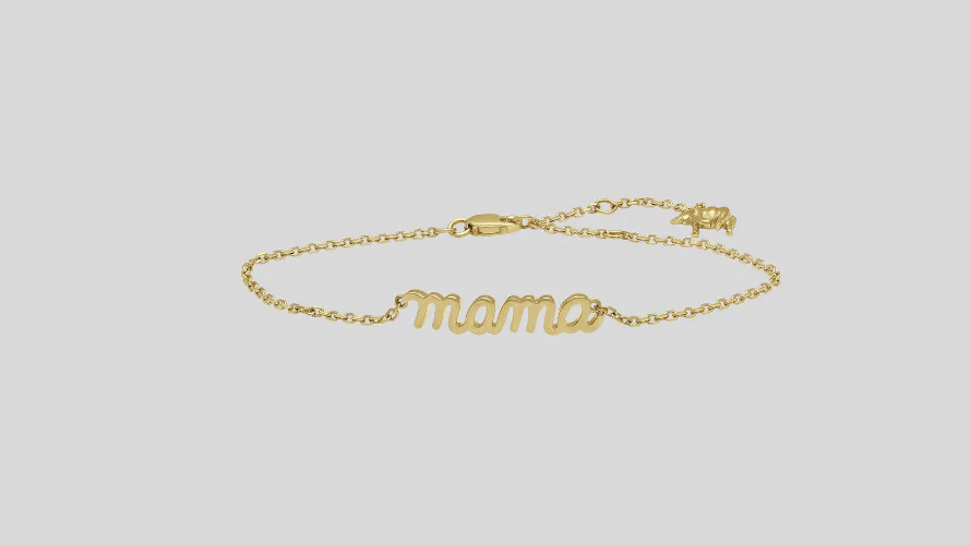 Mama Bracelet - 18K Gold - Image 3