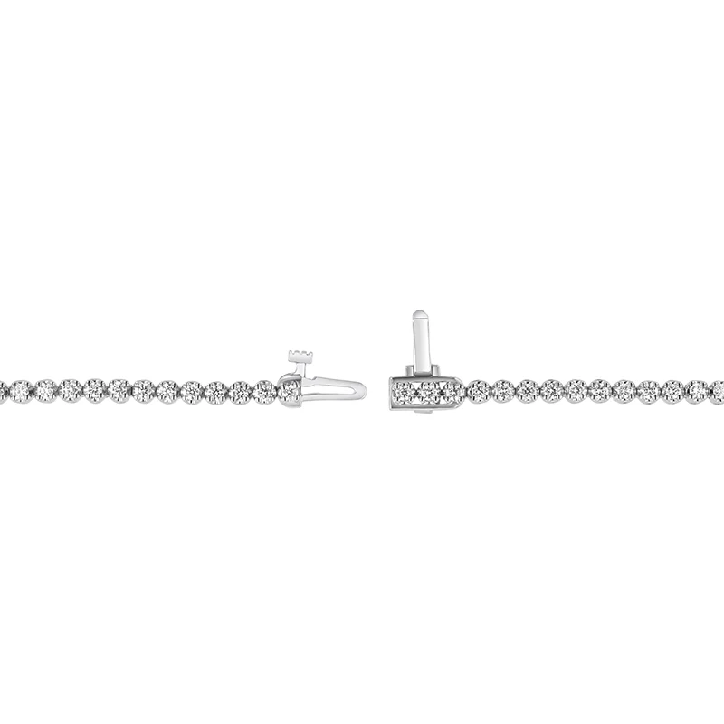 5 Carat Diamond Tennis Necklace - 18K Gold | VS Clarity - Image 5