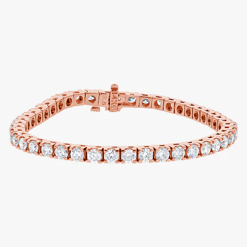 7 Carat Diamond Tennis Bracelet - 18K Gold | VS Clarity - Image 4