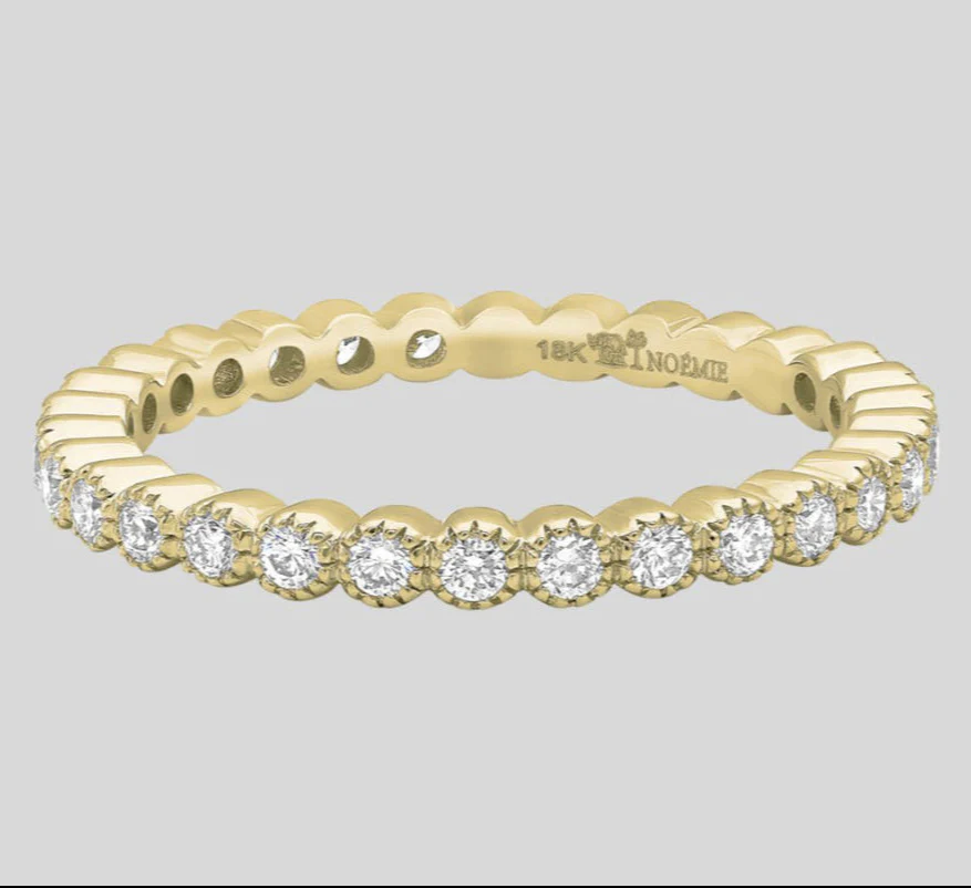 Bezel Diamond Ring - 18K Gold | VS Clarity - Image 3