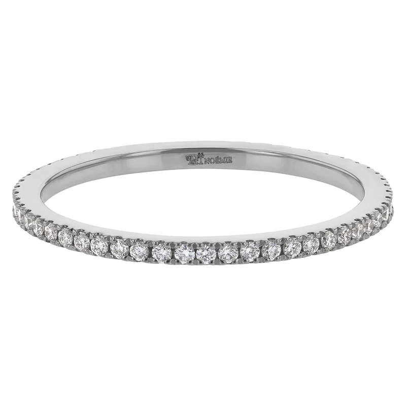 Eternity Petite Diamond Band Ring - 18K Gold | VS Clarity - Image 6