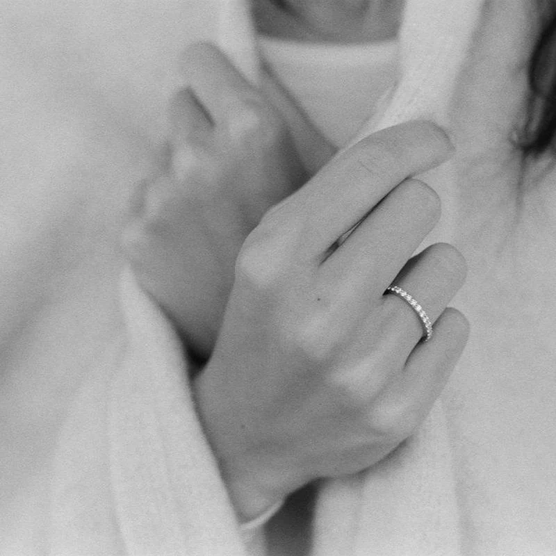 1 Carat Diamond Eternity Band Ring - 14K Gold | VS Clarity Lab Grown Diamonds - Image 10