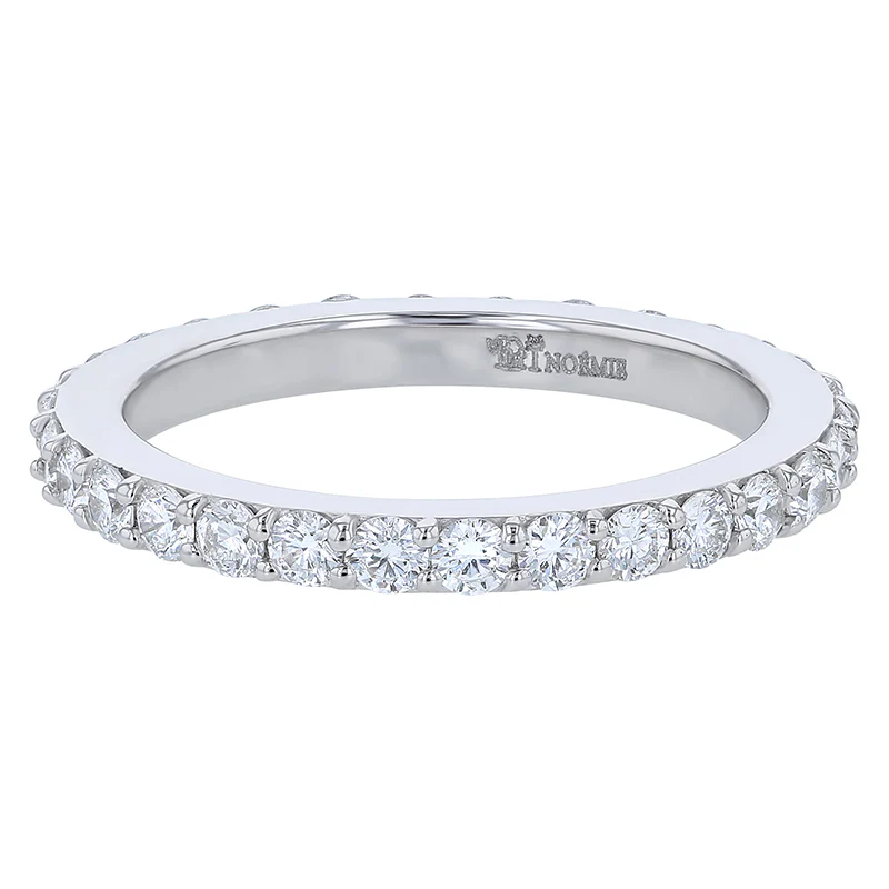 1 Carat Diamond Eternity Band Ring - 18K Gold | VS Clarity - Image 4