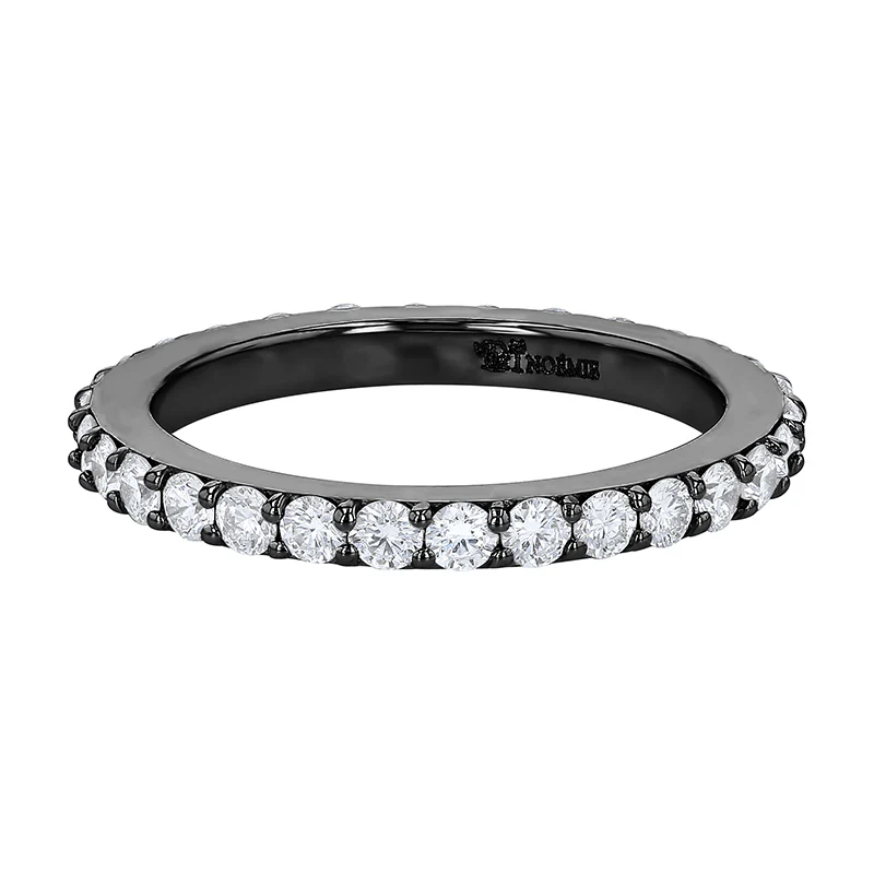 1 Carat Diamond Eternity Band Ring - 18K Gold | VS Clarity - Image 5