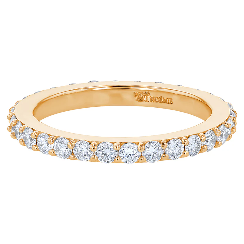 1 Carat Diamond Eternity Band Ring - 18K Gold | VS Clarity - Image 3